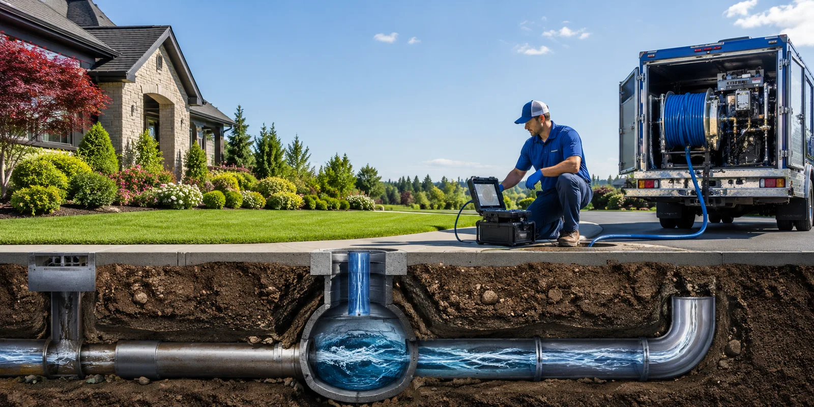 Drainage restoration information for West Falls, NY